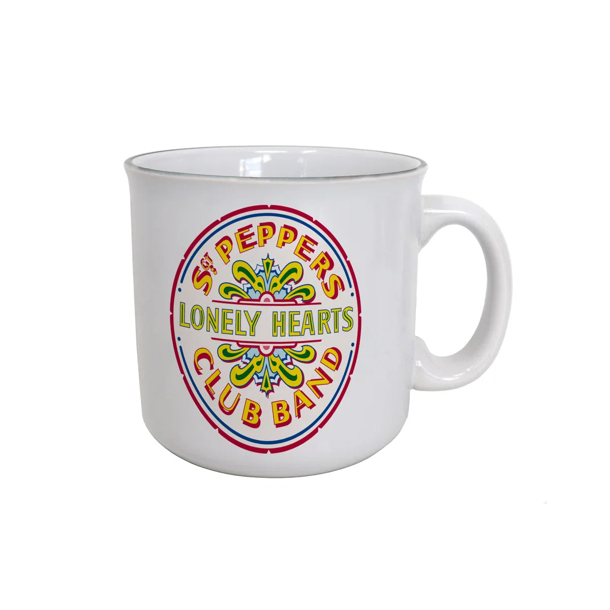 The Beatles Band Sgt. Pepper Drum 20oz Camper Mug