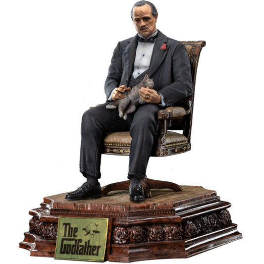 The Godfather Don Vito Corleone 1:10 Scale Statue by Iron Studios (Collector's Edition)