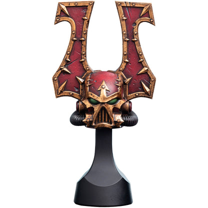 Warhammer 40,000 - Khorne Berzerker Helm Miniature Prop Replica