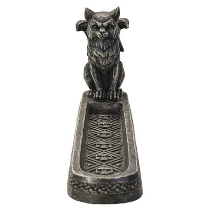 Winged Cat Incense Burner