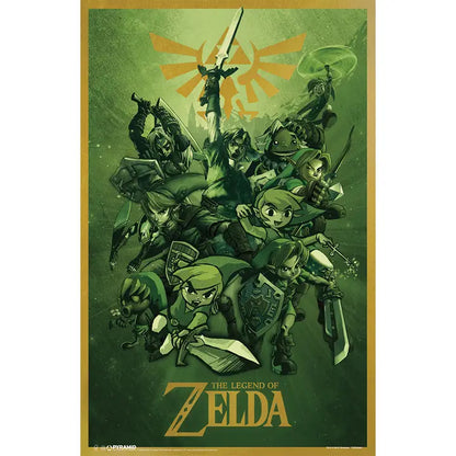 The Legend of Zelda - Links 11x17 Poster