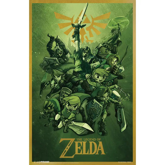 The Legend of Zelda - Links 11x17 Poster