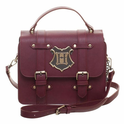 Harry Potter Hogwarts Maroon Satchel Handbag