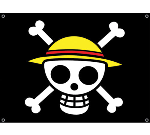 One Piece Straw Hat Crew Pirate Flag Replica