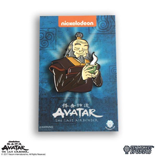 Iroh Tea Time Avatar The Last Airbender Enamel Pin
