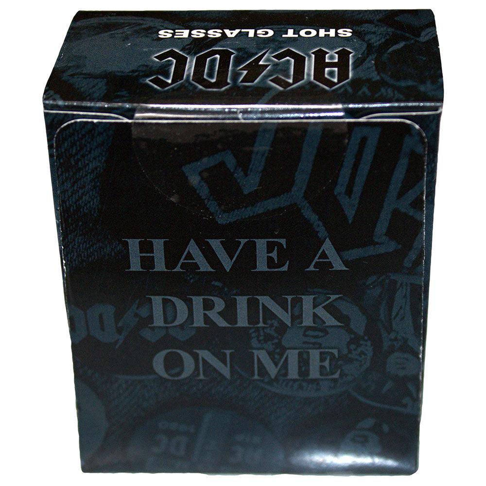 AC/DC Have a Drink on Me Shot Glass Set
