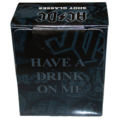 AC/DC Have a Drink on Me Shot Glass Set