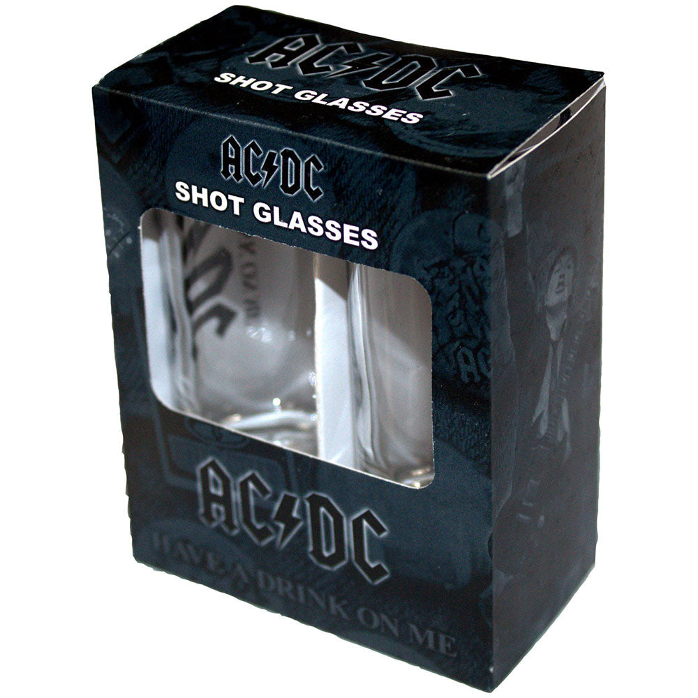 AC/DC Have a Drink on Me Shot Glass Set
