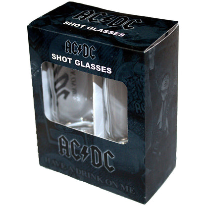 AC/DC Have a Drink on Me Shot Glass Set