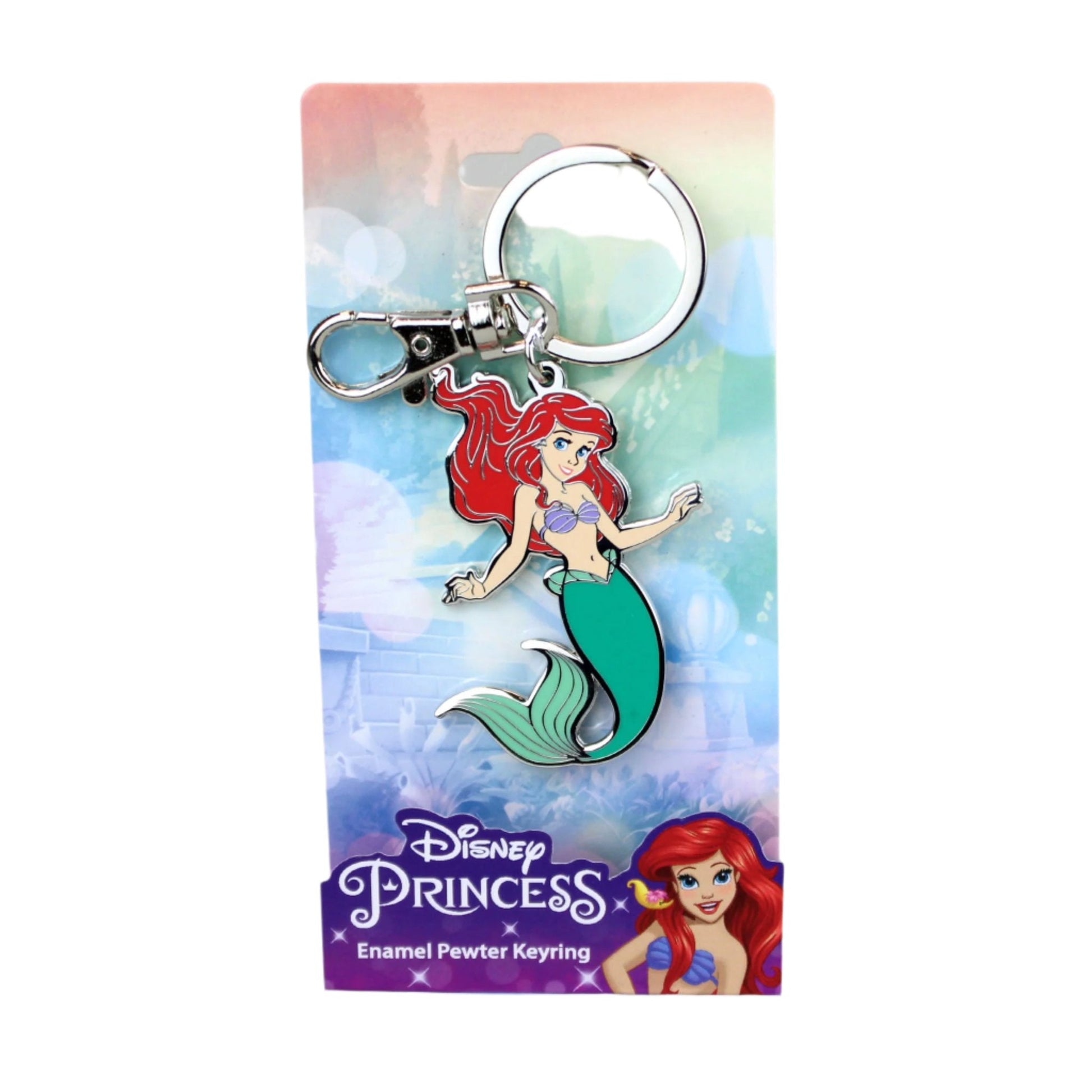 Ariel (The Little Mermaid) Disney Colored Enamel Keychain