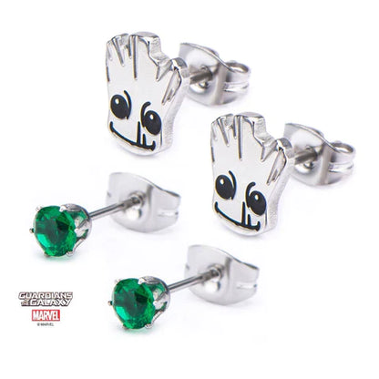 Baby Groot (Guardians of the Galaxy) Marvel Stud Earring Set