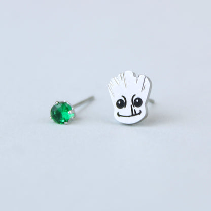 Baby Groot (Guardians of the Galaxy) Marvel Stud Earring Set