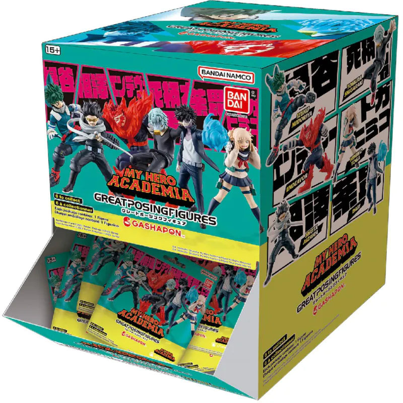Gashapon - My Hero Academia Wave 2 Mini-Figure Blind Bag PDQ Retail Box of 24
