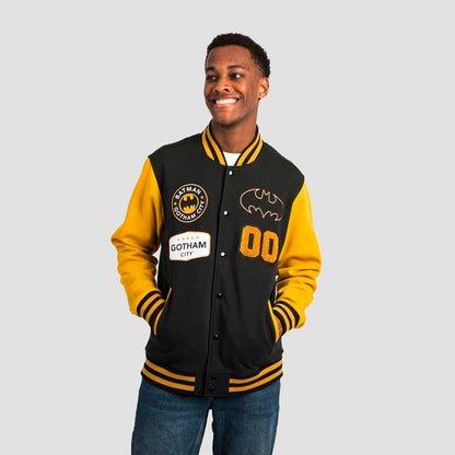 Batman (DC Comics) Fleece Varsity Jacket