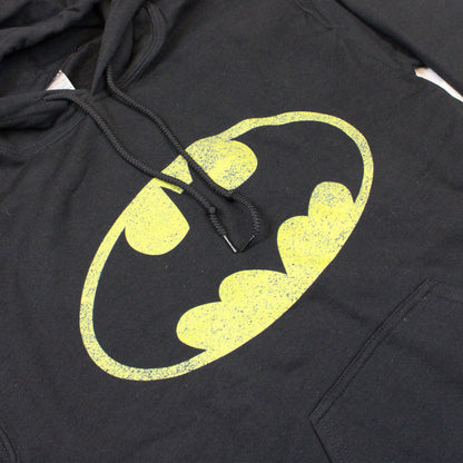Batman Logo DC Comics Distressed Pullover Hoodie