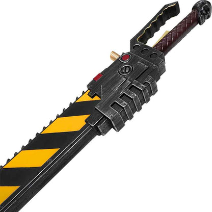 Chainsword (Hazard Stripe Ver.) Foam Prop Replica