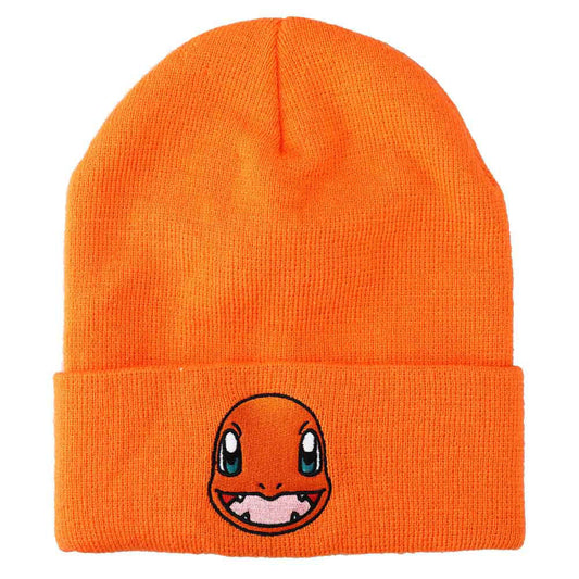 Pokemon Charmander Embroidered Cuff Beanie Hat