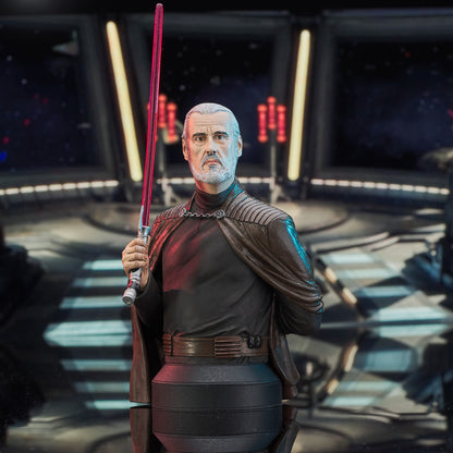 Count Dooku (Star Wars: Revenge of the Sith) 1:6 Scale Mini BustCount Dooku (Star Wars: Revenge of the Sith) 1:6 Scale Mini Bust