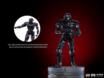 Dark Trooper (Star Wars: The Mandalorian) 1:10 Scale Statue by Iron Studios
