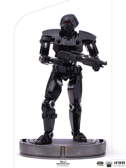 Dark Trooper (Star Wars: The Mandalorian) 1:10 Scale Statue by Iron Studios