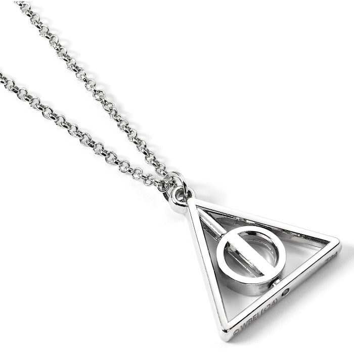 Harry Potter: Deathly Hallows Necklace with Spinning Center Gift Box Set