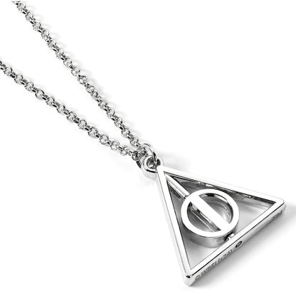 Harry Potter: Deathly Hallows Necklace with Spinning Center Gift Box Set