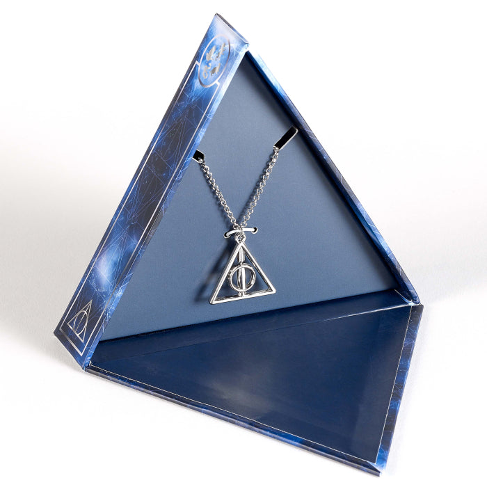 Harry Potter: Deathly Hallows Necklace with Spinning Center Gift Box Set
