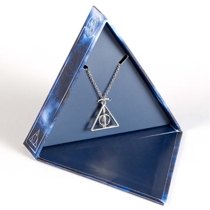 Harry Potter: Deathly Hallows Necklace with Spinning Center Gift Box Set