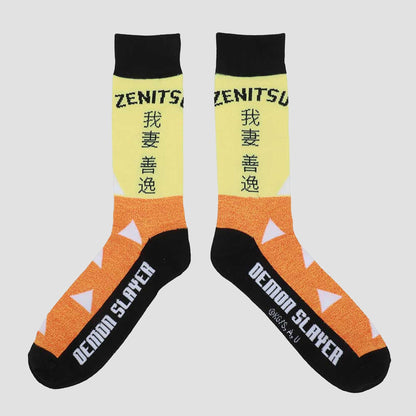Demon Slayer Character Patterns 5-Pack Unisex Crew Socks