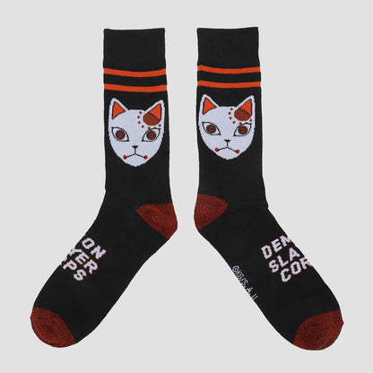 Demon Slayer Character Patterns 5-Pack Unisex Crew Socks