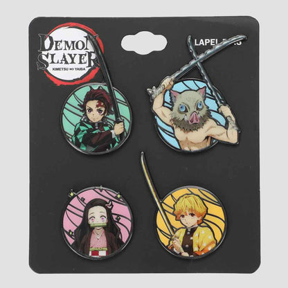 Demon Slayer Enamel Pin Set