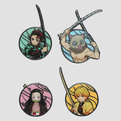 Demon Slayer Enamel Pin Set
