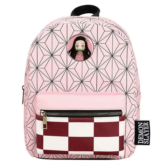 Demon Slayer Nezuko Kamado Kimono Pattern Mini Backpack