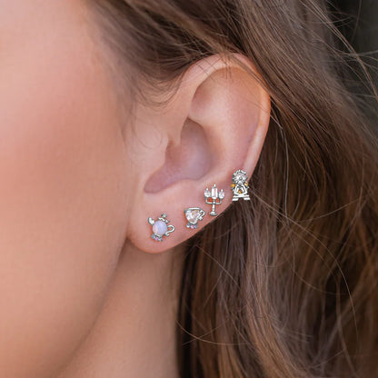 Disney Beauty and the Beast: Be Our Guest Earring Set