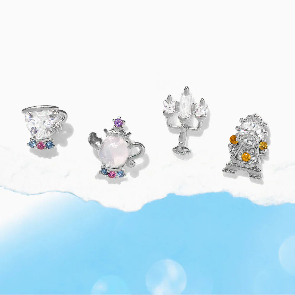 Disney Beauty and the Beast: Be Our Guest Earring Set