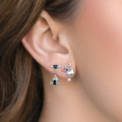 Disney Nightmare Before Christmas: Zero and Doghouse Dangle Earring Set