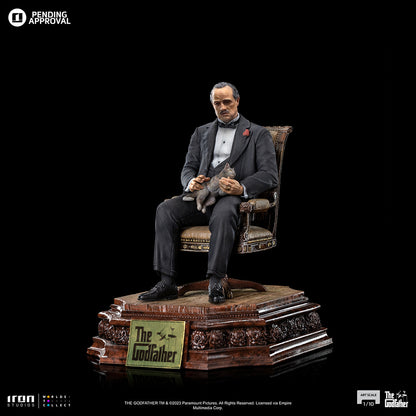 The Godfather Don Vito Corleone 1:10 Scale Statue by Iron Studios (Collector's Edition)
