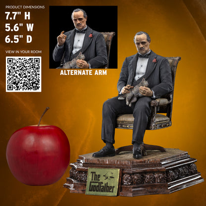 The Godfather Don Vito Corleone 1:10 Scale Statue by Iron Studios (Collector's Edition)