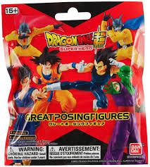 Dragon Ball Super Hero Gashapon Great Posing Figures Blind Bags Display of 24