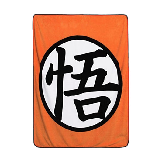 Dragon Ball Z Goku Kame Symbol Throw Blanket