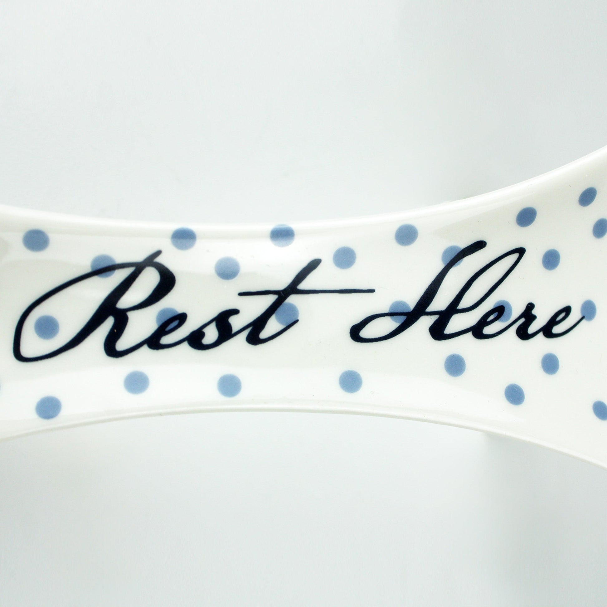 Eeyore "Rest Here" Winnie the Pooh Ceramic Spoon Rest