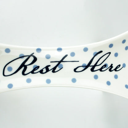 Eeyore "Rest Here" Winnie the Pooh Ceramic Spoon Rest