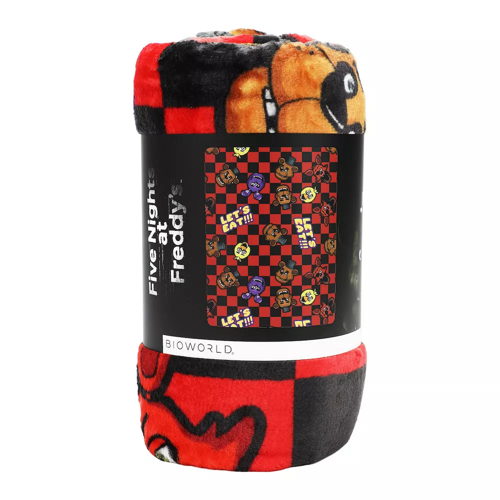 Five Nights at Freddy's Fleece Throw Blanket