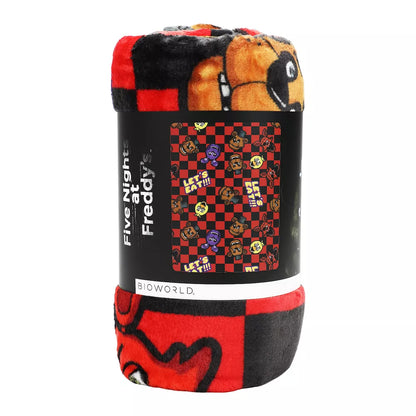 Five Nights at Freddy's Fleece Throw Blanket