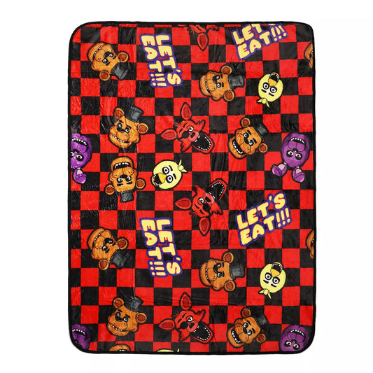 Five Nights at Freddy's Fleece Throw Blanket