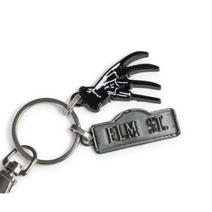 Freddy Krueger Glove & Sign (A Nightmare on Elm Street) Enamel Keychain