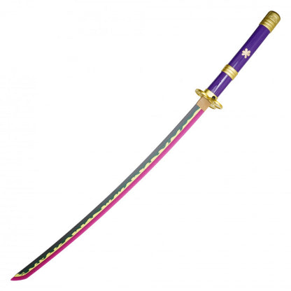 Pirate Swordsman’s Purple Katana w/ LED Blade – Anime-Inspired Replica