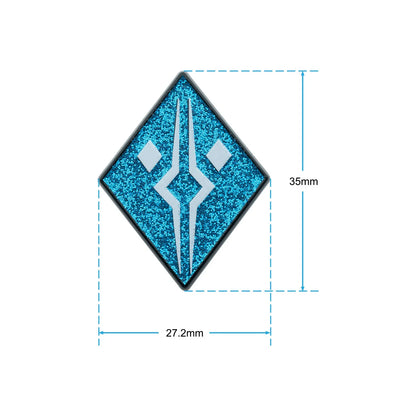 Fulcrum (Star Wars: Ahsoka) Glitter Enamel Pin