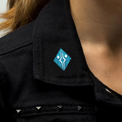 Fulcrum (Star Wars: Ahsoka) Glitter Enamel Pin