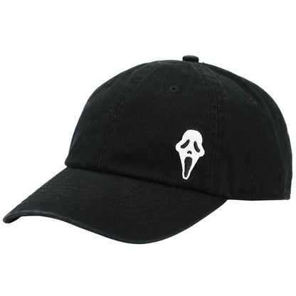 Ghost Face Scream Embroidered Hat